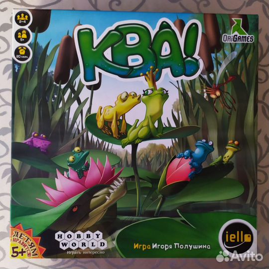 Настольные игры Hobby world Ква и другие