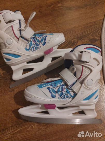 Коньки раздвижные 26-30