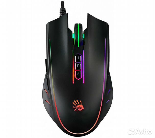 Мышь A4Tech Bloody P81s, черный