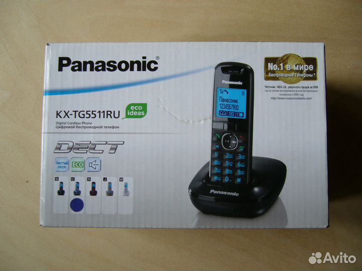 Panasonic KX-TG5511RU (радиотелефон)
