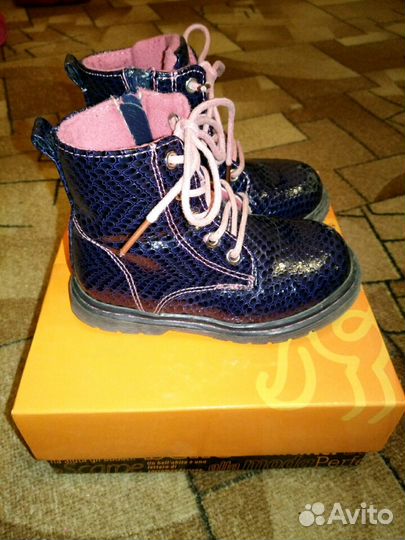 Ботинки для девочки, р. 24