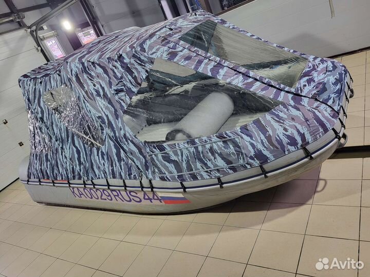 Моторная лодка(серия катамаран) ротан р420м