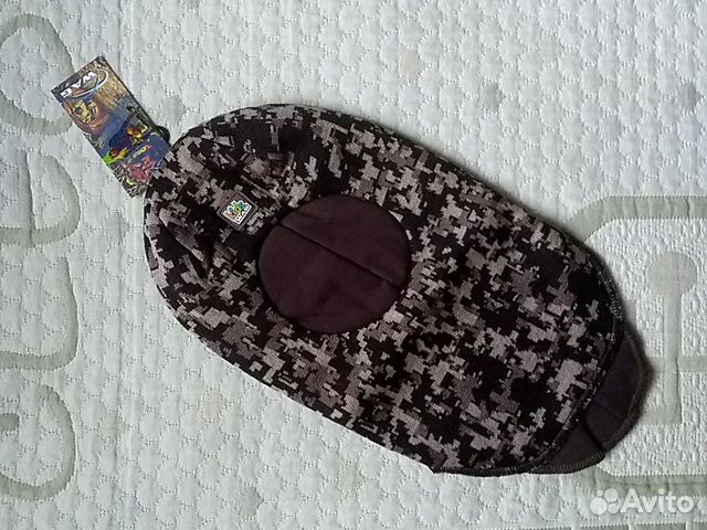 Новый зимний шлем 50 WAG коричневый хаки мальчика