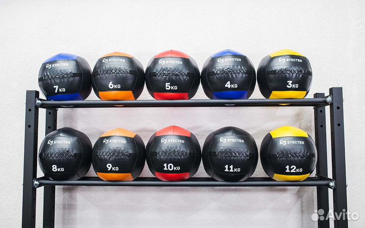 Медбол 12кг (желтый)