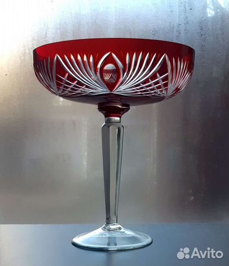 Вазы. Цветное / Бесцветное стекло СССР