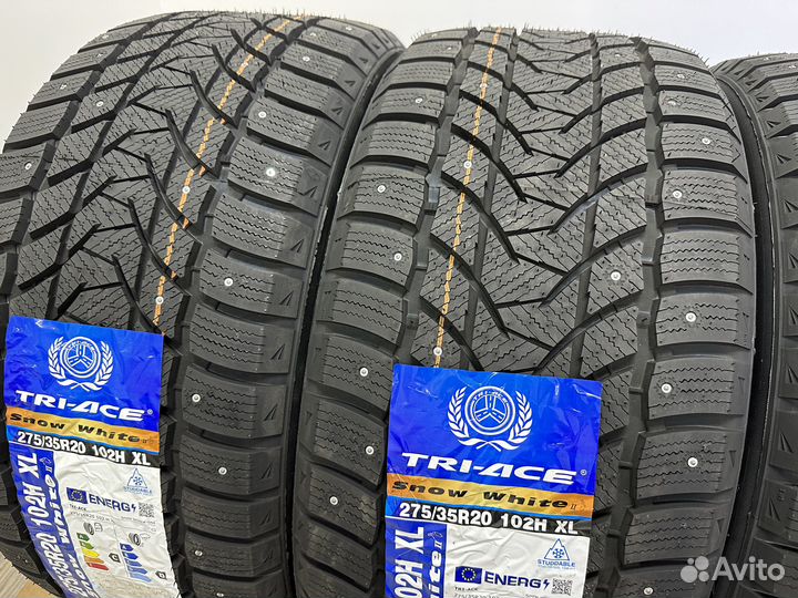 Tri Ace Snow White II Stud 245/40 R20 и 275/35 R20 99H