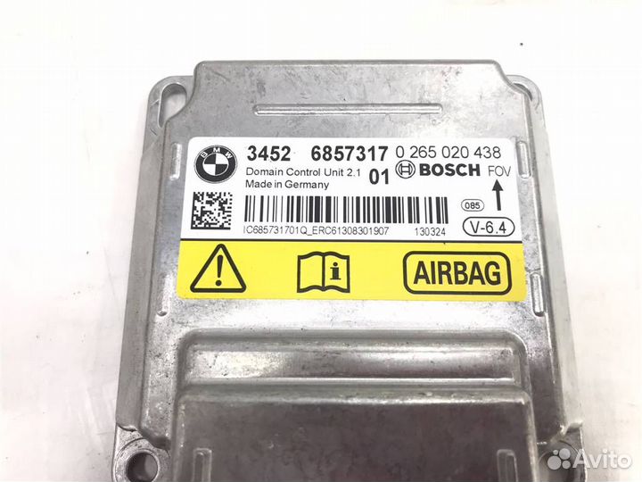 Блок управления AIR BAG BMW 5-серия F10/F11 2009