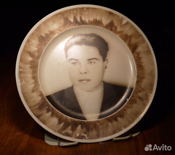 Настенная тарелка Алексей Стаханов