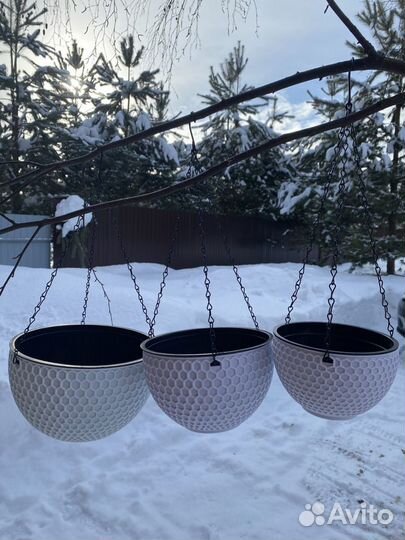 Кашпо для цветов подвесное