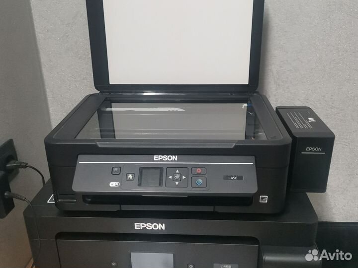 Цветной принтер epson L-456, мфу