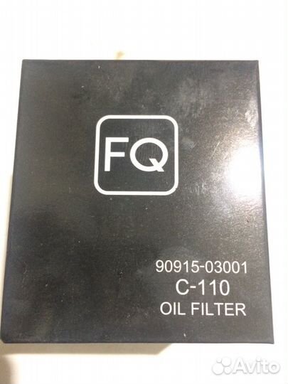 Фильтр масляный Toyota