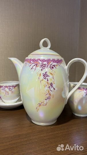 Сервиз кофейный Кольдиц гдр, фарфор