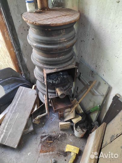 Печь буржуйка для гаража