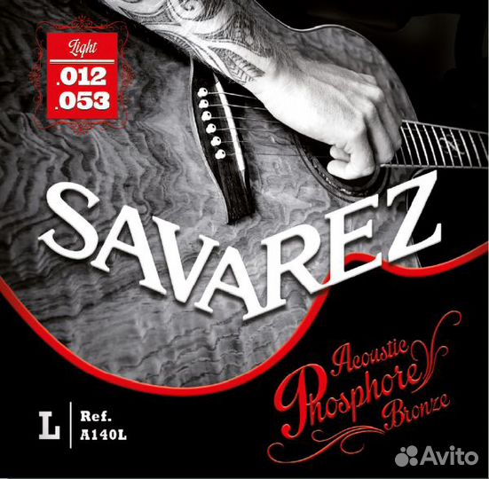 Savarez A140L Acoustic F Bronze 12-16-24-32-42-53