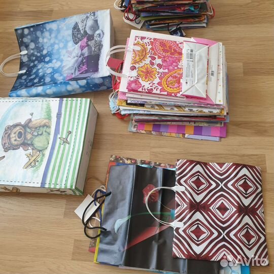 Крафт пакеты с ручками