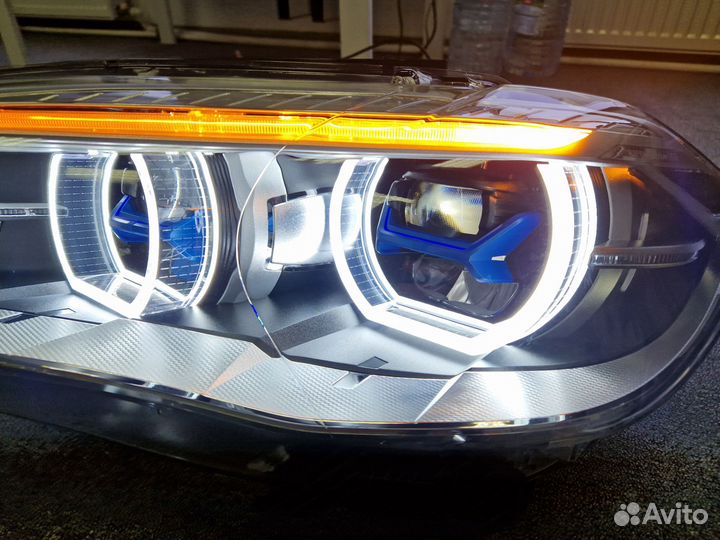 Фары BMW X5 X6 F15 F16 Laser Full LED на дорест