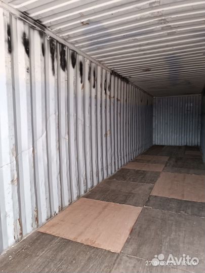 Высокий контейнер 40 футов