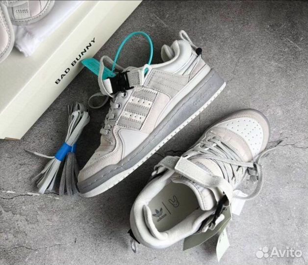 Кроссовки adidas forum low bad bunny