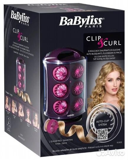 Электробигуди Babyliss Clip& Curl Новые