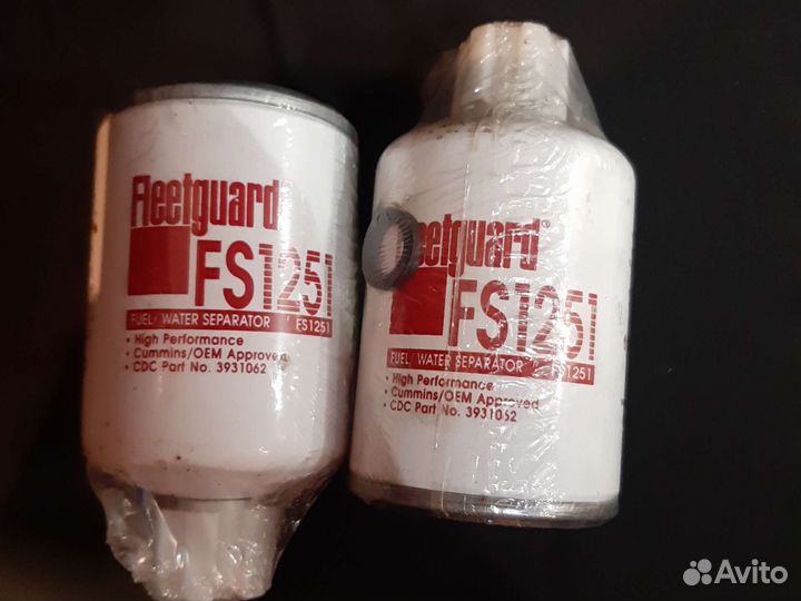 Топливный фильтр сепаратор fleetguard