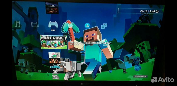 Sony PS3 500gb, прошитая, 50игр, без коробки