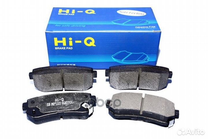 Колодки тормозные, дисковые, задние SP1187 Sang