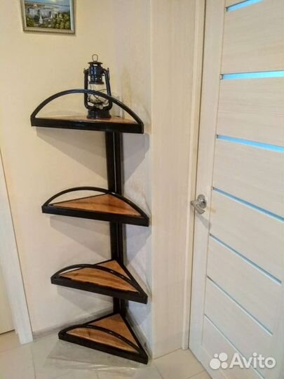 Полка угловая лофт