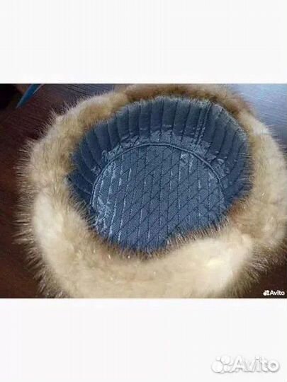 Шапка норковая обманка