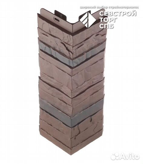 Угол наружный Docke Stein темный орех