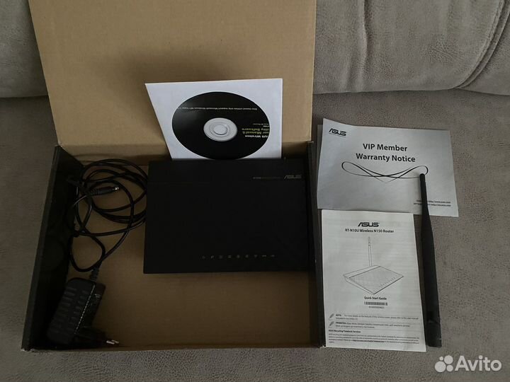 Роутер asus RT N10U