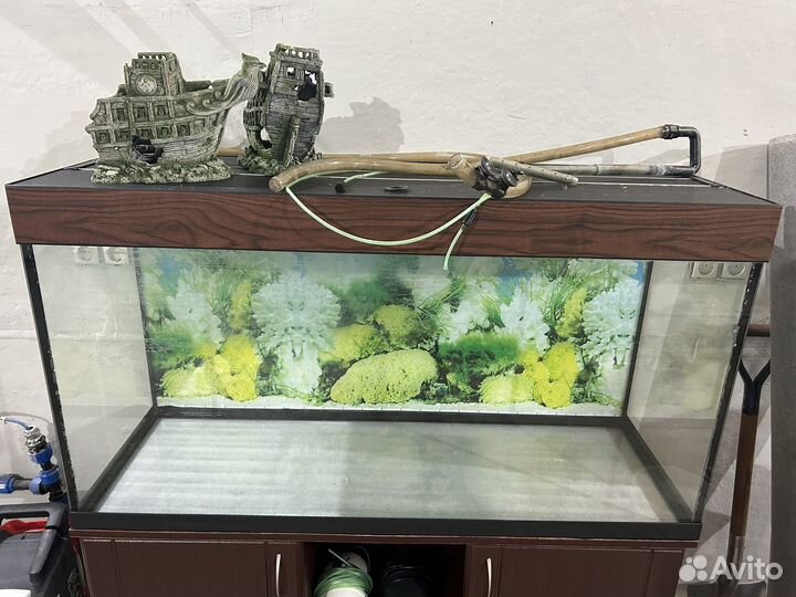 Аквариум с тумбой 300 литров