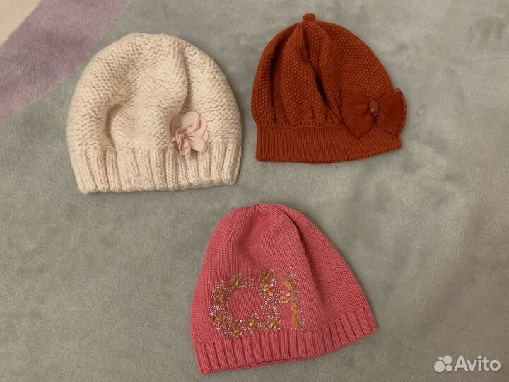 Пакет фирменных головных уборов д/д 1-8 лет