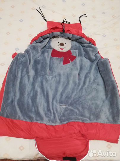 Зимний конверт в коляску