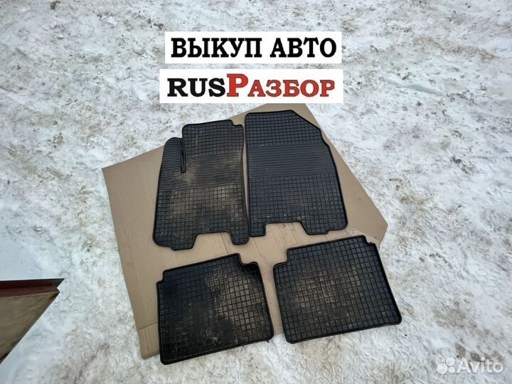 Коврики салона Шевроле Авео Т250