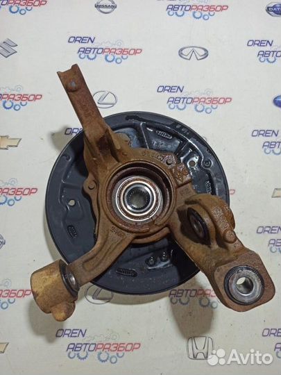 Кулак поворотный задний левый Nissan Terrano D10