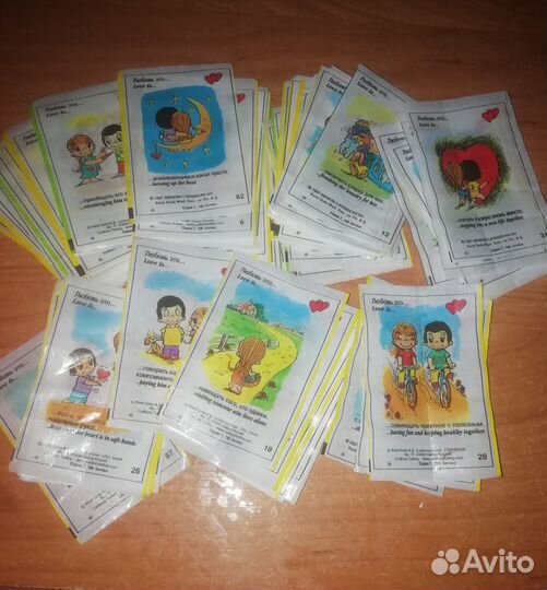 Вкладыши love is 7 серия