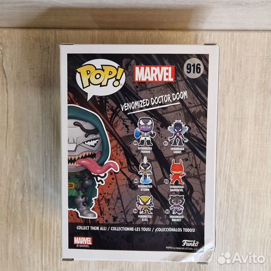 Funko Pop Marvel Venom 916 Venomized Doctor Doom