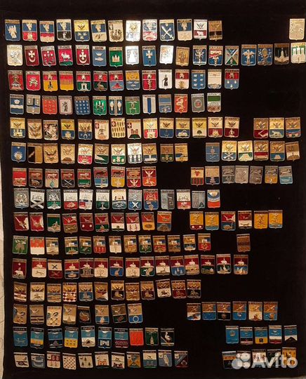 Значки гербы городов