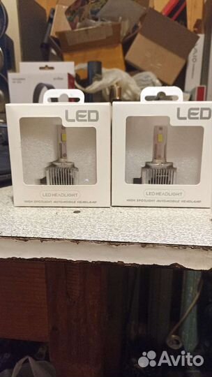 Лед лампы d1s