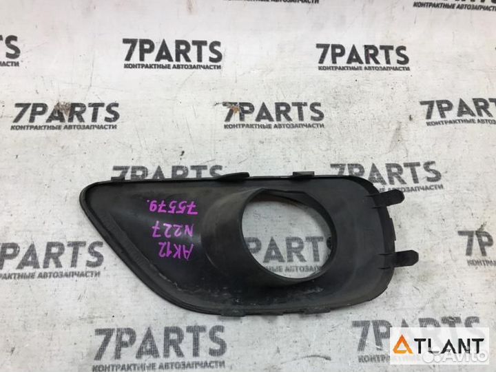 Заглушка бампера передняя правая subaru legacy