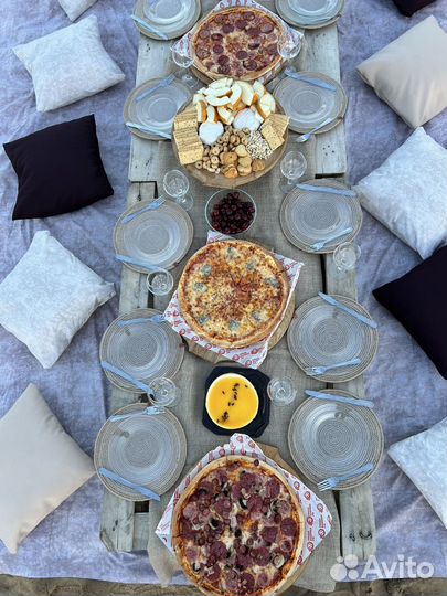 День рождения на пляже (девичник, свадьба)