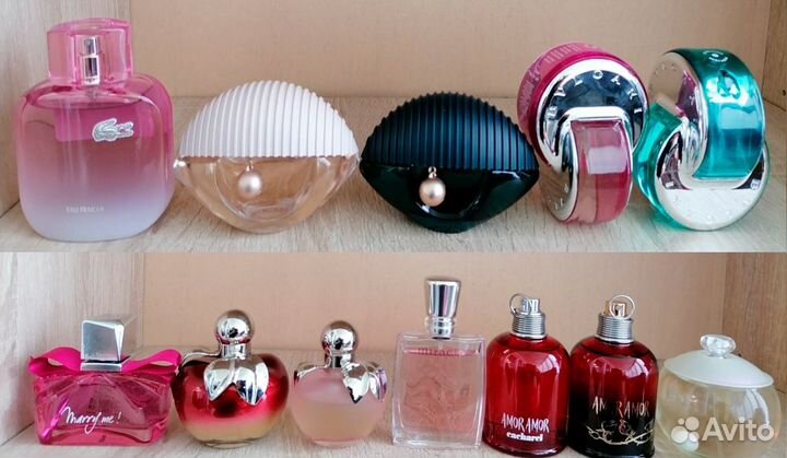 Парфюм женский, начатый