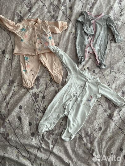 Детские вещи пакетом на девочку 56
