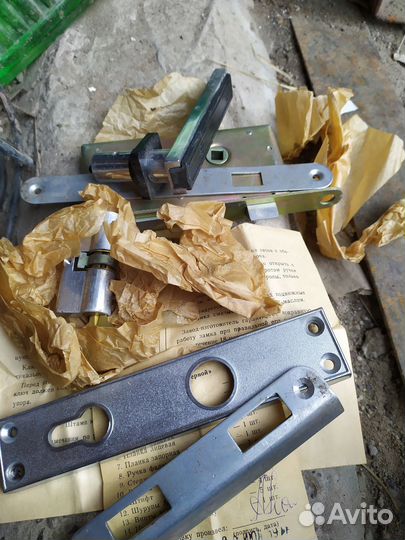 Замок внутренний СССР с секретом в комплекте