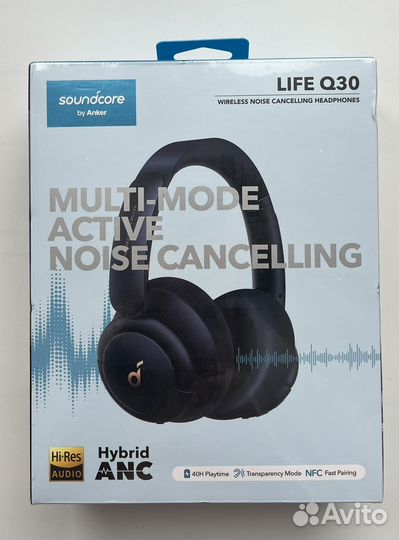 Наушники Anker Soundcore Life Q30 Новые