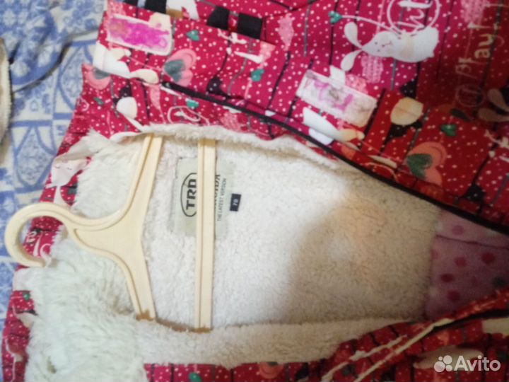 Детский зимний комбинезон на девочку