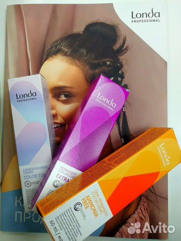 Химзавивка Краска и Блондор Лонда и Велла