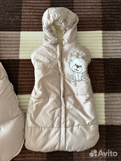 Зимний конверт в коляску