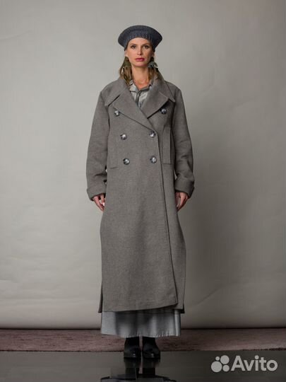 Пальто из шерсти M E A S U R E - Купить с доставк