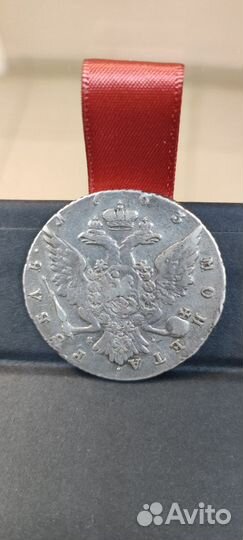 1 рубль 1763 г TI / яi Екатерина II